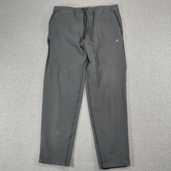 Mack Weldon Pants Mens XL Gray Ace Sweatpant Drawstring Pull-on Performance - Picture 1 of 9